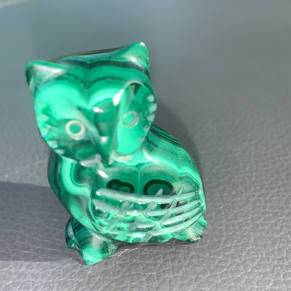 Malachite mini owl - Picture 5 of 9